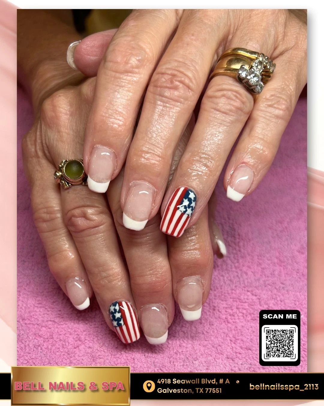 Bell Nails & Spa Galveston, TX 77551